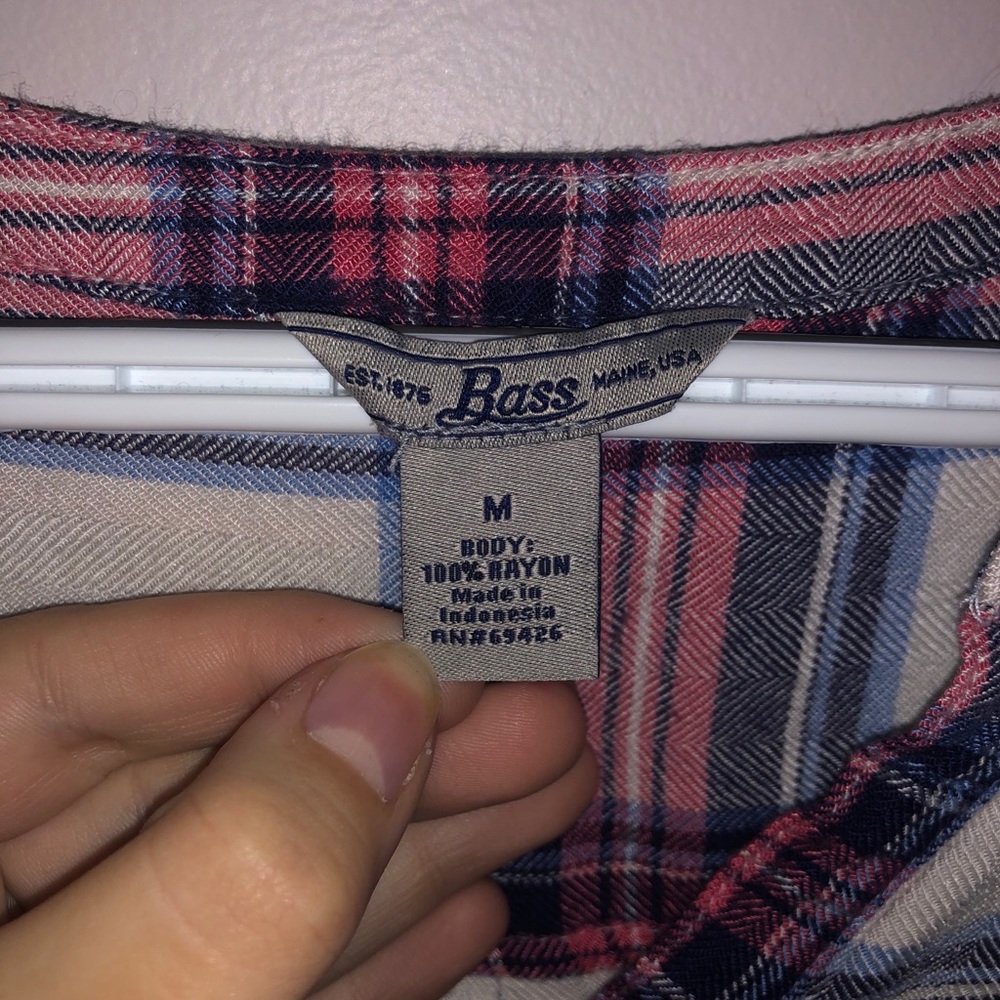 G.H Bass & Co. Pink Button Up - Picture 3 of 5